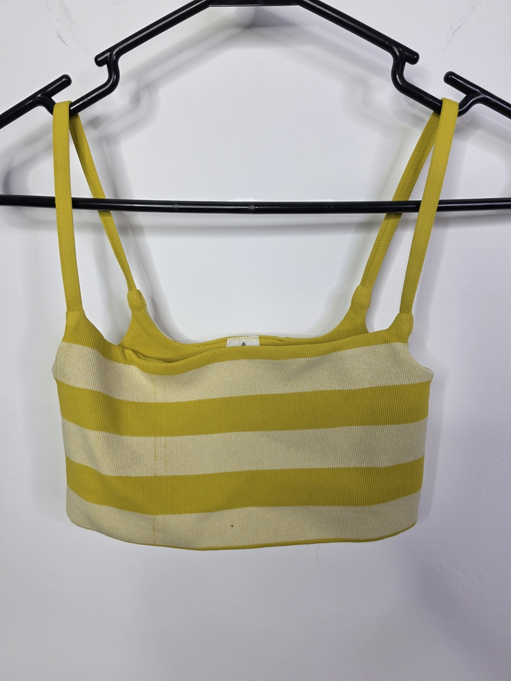Free People FP Movement Reversible Striped Square Neck Sports Bra Crop Top M/L